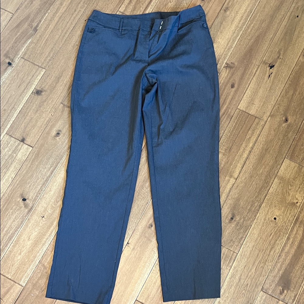 Lane Bryant Women's grey Straight Leg Pants 16 tall